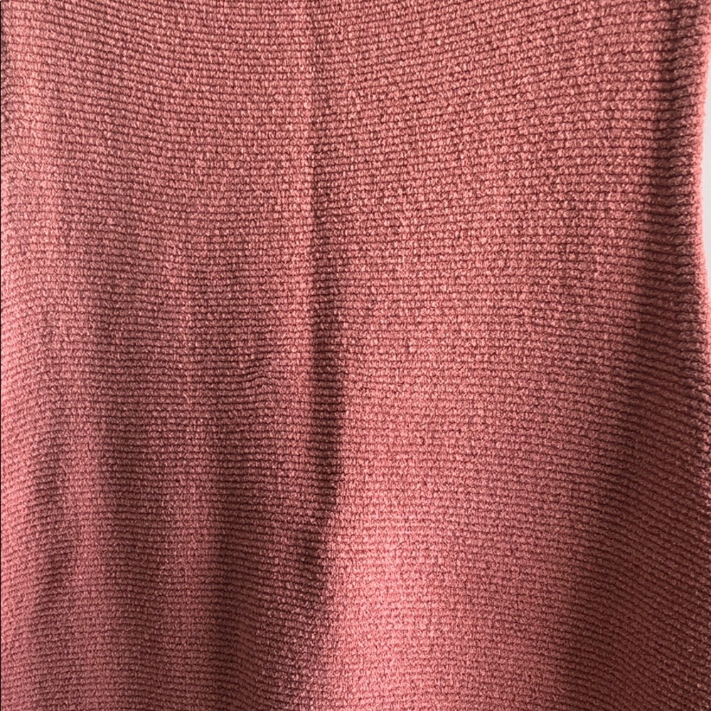 Free People Mock turtle neck tunic in peach - Picture 2 of 4